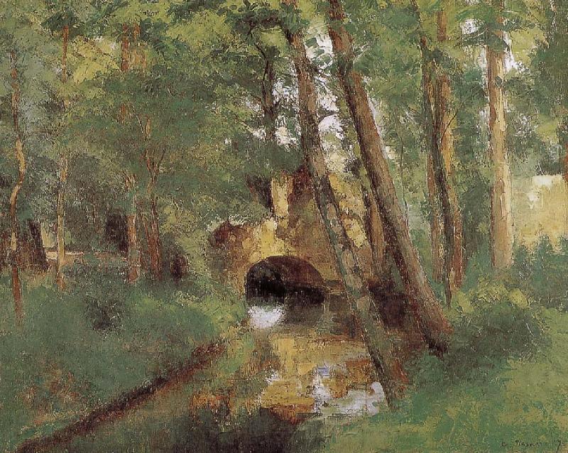 Camille Pissarro Metaponto bridge Schwarz France oil painting art